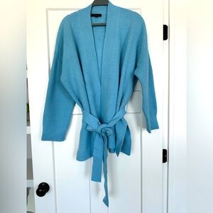 Ann Taylor Cardigan. Size L. Light Blue.